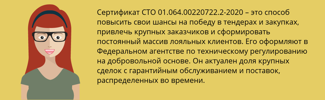 Получить сертификат СТО 01.064.00220722.2-2020 в Заречный